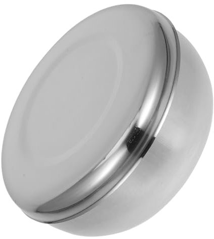 IMIKEYA Sulated Bowl Lid Metal Cereal Bowls Korean Rice Bowl Stainless Steel Soup Bowl Set