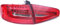 FGAITH Auto Heckleuchte Rücklicht Rückleuchte für Audi A4 B9 2013-2016, Ersatz Auto Rücklicht Montage Rücklichter Rückleuchten Auto Zubehör,A/Inner Left Side