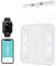 Fitdays Smart Körperanalysewaage -8-Elektroden-Präzisions-Digital-BMI-Waage mit 20+Metriken,Bluetooth-Farbanzeige für Muskeln/Fett/Wasser, Familiensynchronisation für 6Benutzer (FG2001B-A-weiß)