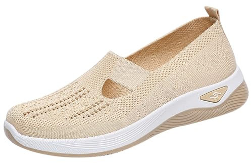 Basket Femme Orthopedique Offre de Printemps Été Chaussures Femmes Confort Chic Chaussuresde Sport Maille AntidéRapantes Jogging Baskets OrthopéDiques de Course LéGèRes et Respirantes Ventes Flash