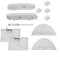 AXV417WHP Kit de piezas de repuesto para Hayward Navigator para limpiador de piscinas, incluye todos los componentes necesarios para un funcionamiento eficiente