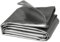 WOLTU Bâche de Protection en PE Imperméable et Résistante, Housse de Protection Étanche pour Bois, avec Œillets Muiti-Usage 280g/m², Gris, 4x5m