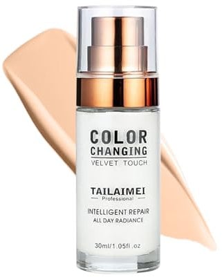 Heißer Verkauf Flüssige Foundation TLM Makellose Farbwechsel Make-Up Basis Creme Abdeckung Defekte Langlebige Wasserdichte Kontrollöl Feuchtigkeitsspendende Concealer Creme