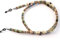 Inzopo - Cordino da collo per occhiali da vista e da sole, in cotone, pratico, stile etnico, Beige, Etichettalia unica
