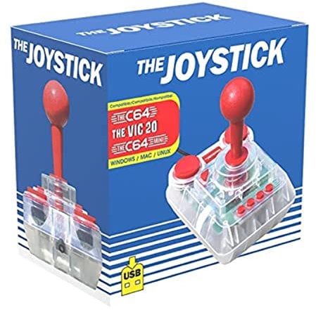 Kosiy The C64 Micro Switch Joystick - Clear (Electronic Games)