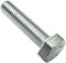 AERZETIX - C47304 - Satz von 100 stück - bolzen schrauben sechskantschrauben M6x25 - mit sechskantkopf - Ø6x25mm - DIN 933 - klasse 8.8 - aus verzinktem stahl - heimwerken - montagewerkzeug eisenwaren