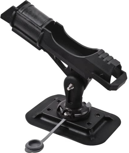 OROOTL Angelrutenhalter für Boot, 360° verstellbar, Bootsrutenhalter, Racks zum Klemmen, Fischrutenhalter, Ständer, Rack für Boote, Kajak, Kanu, Floßzubehör