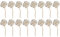 TOPBATHY Rattan-Reben 16 Stücke Reed Diffusor Sticks Natürliche Rattan Reed Sticks Ersatz ?therisches ?l Aroma Diffusorsticks für Raumduft Dekoration Holzblumen