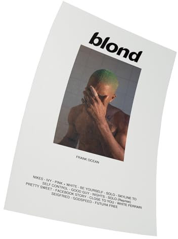 NA Frank Ocean Blond Music Poster 38 cm x 58 cm (15 x 23 Zoll) Geschenk ohne Rahmen