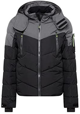 ICEPEAK Herren Sportjacke Eastham schwarz/Graumeliert 52