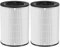 Paquete de 2 filtros de repuesto HEPA AP-T45 AP-T40FL compatibles con purificador de aire Homedics 1461901, purificador de aire 5 en 1 Total Clean 1461901, AP-T40, AP-T40WT, AP-T45-BK y AP-T45-WT