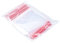 Office Products – Lot de 100 sachets transparents avec fermeture à glissière, sacs en polyéthylène basse densité, adaptés à un usage alimentaire, 4 x 6 cm