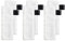 BebeXi Compatibile con Karcher. EasyFix SC2 SC3 SC4 SC5 Panno for Scopa Pulitore for Copertura for Scopa A Vapore Pezzi di Ricambio for Scopa for Scopa (Color : 6pcs)