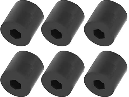 Fdit Pick Roller Hex Loch Zubehör Set Gummi Pick Roller Pickup Rad Kit 20 Stücke 5 Mm Gummi 30A Sechskant Loch Innensechskant Roboter Teile (5618-4008-0016)