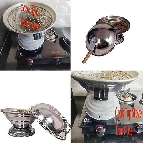 Aluminium Multi Purpose Bati Maker Backofen Gas (Tandoor, Barbeque Grill/Pizza Maker)