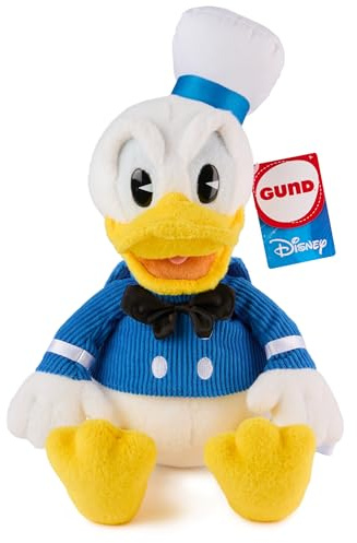 GUND Disney Official Donald Duck Classic Plush Mickey and Friends Deluxe Collector Stuffed Animal for Ages 1 and Up, Blue/White, 35.6 cm