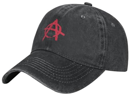 Symbol Der Anarchie Baseball Kappe Klassische Hip-Hop-Hut Vintage Baseball Cap Für Damen Club Ausflug