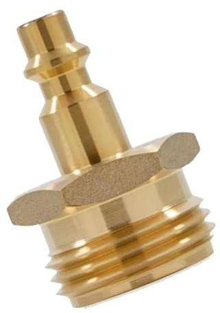 Enchufe de soplado para invierno de RV, enchufe de soplado rápido, enchufe de conexión rápida de latón, adaptador de manguera de jardín, enchufe de soplado para invierno de RV