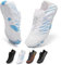 ZDQ Chaussures Aquatiques Homme Femme Chaussures de Plage Antidérapantes Respirantes à Séchage Rapide Chaussures de Natation pour Yoga Fitness Surf Plongée Blanc 39 EU