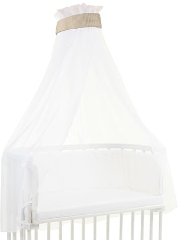 babybay Himmel Waffelpiqué mit Band passend für alle Modelle bis 96 cm Länge, Sand