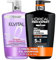 L'Oréal Paris XXXL Pflege-Set für Sie & Ihn: Men Expert Pure Carbon 5in1 Duschgel – Tiefenreinigung für Haut & Haare & Elvital Hydra Hyaluronic Shampoo – Feuchtigkeit, Glanz&Geschmeidigkeit, 2x1000 ml