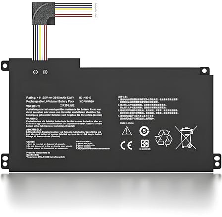 B31N1912 C31N1912 Laptop Battery Replacement for ASUS VivoBook asus 14 E410M E410MA L410M L410MA E410KA F414MA E510MA E510KA L510MA R522MA L410MA L410MA-BV058TS L510ma-wb04 E510KA-EJ033TS 11.55V 42Wh