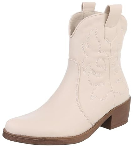 Ital Design Damenschuhe Stiefeletten Western- & Bikerboots