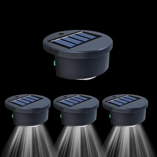 Renchey Luci Per Piscina | Luci Per Piscina | 4 Lampade Impermeabili per Esterno Giardino Recinzione Balcone Terrazza Paesaggio Fontane Gioco