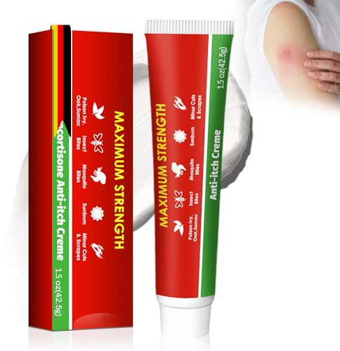 Crème Apaisante, Crème pour après Piqûres de Moustiques, Soulage Piqûres de Moustiques et Insectes les insectes, Conception portable