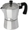 Jata CCA3 - Cafetera Italiana de Aluminio, Capacidad 3 Tazas, Apta para Todo Tipo de Cocinas Salvo inducción