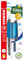 STABILO Ergonomic School Fountain Pen EASYbuddy - Left Handed - Dark Blue/Light Blue