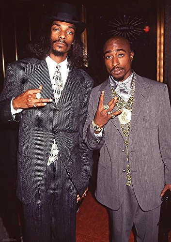 Tupac Shakur Snoop – 59 x 84 cm – Schild / Poster