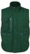 ØRN International Eider (4700) Mens Workwear Padded Bodywarmer, Windproof, Machine Washable - Bottle Green, 4XL