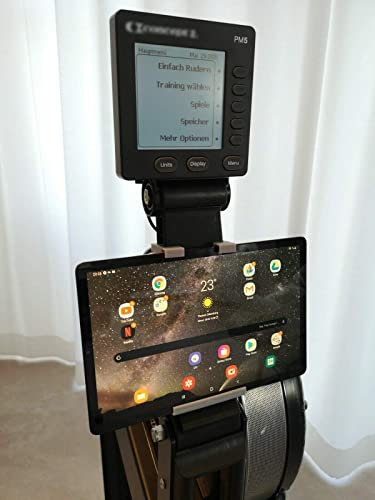 Generisch Concept2 Model C & Model D Tablet and Smartphone Holder up to 11 Inch Screen Diagonal