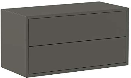 Iconico Home QBE, Wand-Würfel mit 2 Schubladen zum Öffnen des Drucks