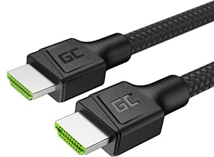 GC StreamPlay HDMI 2.0 High Speed cable 1,5m | 4K 2160p 60Hz | 1080p 120Hz/240Hz | 1440p 144Hz | 18 Gbps Ethernet compatible con Monitor, HDR, ARC, Ultra HD, Full HD, Dolby Vision, PS5, XBOX, HDTV