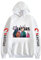westtrend BEASTARS Felpa con Cappuccio Unisex Estetica 2D con Stampa Anime Felpa con Cappuccio Casual Soft Sport Dolcevita Abete Primavera, Autunno e Inverno può Essere Indossato