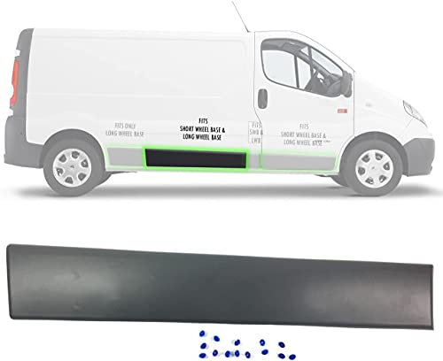 Moulure latérale Droite Compatible avec Vivaro A, Primastar, Trafic II 2001-2013