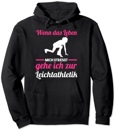 Leichtathletik Pullover Hoodie