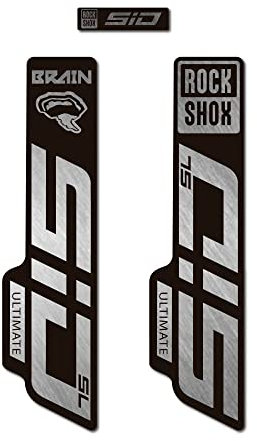 Autocollants compatible avec de fourche de vélo Rock Shox SID Ultimate SL Brain 2020