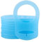 3X Piece MAM Adaptor for Babies Dummy Clip Pacifier TWINKLE STAR BABY (Blue)