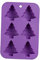 UPKOCH Moule Silicone Pour Gâteau Forme De Sapin De Noël De Outils De Décoration Fondant Couleur Aléatoire Fabriqué Silicone De Qualité Alimentaire Résistant Température Et