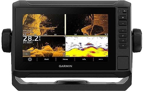 Garmin ECHOMAP UHD2 72sv con trasduttore GT54, Plotter grafico touchscreen da 7 pollici, mappa di base mondiale
