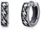 Unisex Creolen 925 Sterling Silber Blitz Ohrringe Keltische Kreuz Creolen Schlafen Kreolen Ohrringe Klapp Creolen Ohrringe Ohrschmuck Geschenk für Männer Frauen