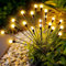 PATIOPIA Solar Lights Outdoor Garden, 20 LED Firefly Outdoor Garden Lights Waterproof, Solar Powered Swaying Light for Pathway, Yard, Patio Decoration (2 Pack,Warm White)