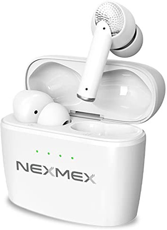 Bluetooth In-Ear kabellose Kopfhörer kompatibel mit Xiaomi 15 14 / Pro/Ultra True Wireless Ohrhörer Sport Kopfhörer Bluetooth Lange Akkulaufzeit, Kopfhörermodell:8_TWS_J8_Weiß