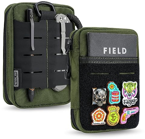 TACTICAL_GEEK Block E Serie EDC Pouch Kompakte Gürteltasche, Mehrzweck Molle EDC Tasche Gadget Organizer, Mehrzweck Molle Werkzeug Pouch für Multitools, Nylon Alltag Werkzeug Organizer Tasche