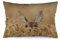 NIBABAEU Kissenbezug, Motiv: Reh, Reh, Rehbock, niedliches Tier, dekorativer Kissenbezug, 35 x 50 cm, weiches Polyester, quadratisch, 1 Stück