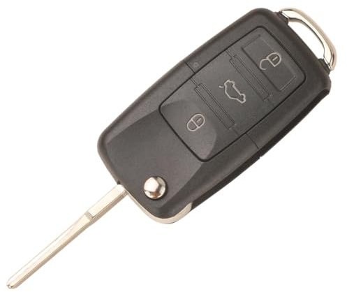 3 Tasten-Fernbedienung Flip Folding Car Key Shell Taste Punto autoschlüssel gehäuse funkschlüssel Ersatz für VW Jetta Golf Passat Beetle Skoda Seat B5/B6 Polo