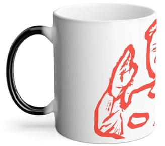 Thermoreagierende Tasse Magische Tasse – Kim Jong Ein Diktator Nordkorea Kommunist – 325 ml